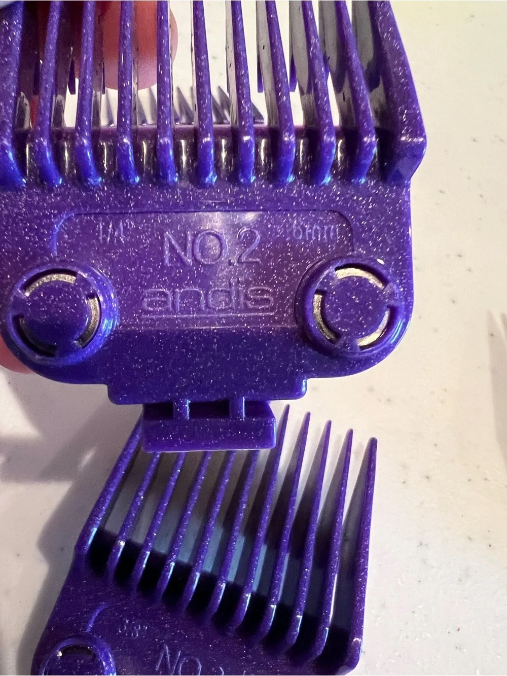 Andis Professional Master Clipper Guards - Dual Magnet Comb Set of 5